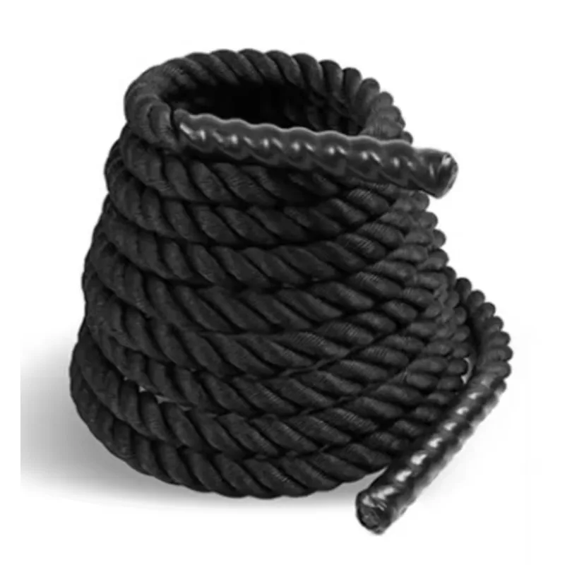 Battle Rope Exercise - حبل تدريب عالي الجودة من النايلون،