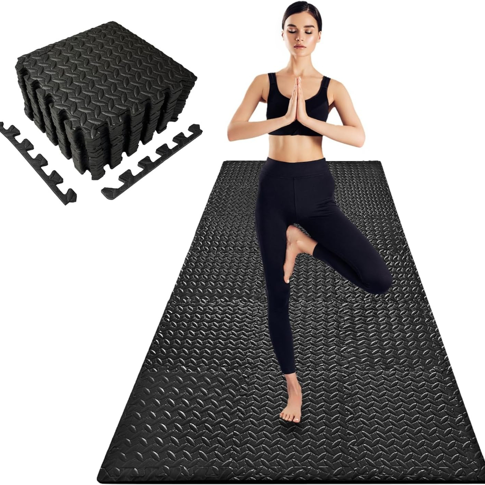 Yoga Fitness Room - سجادات إسفنجية متشابكة للياقة البدنية (16