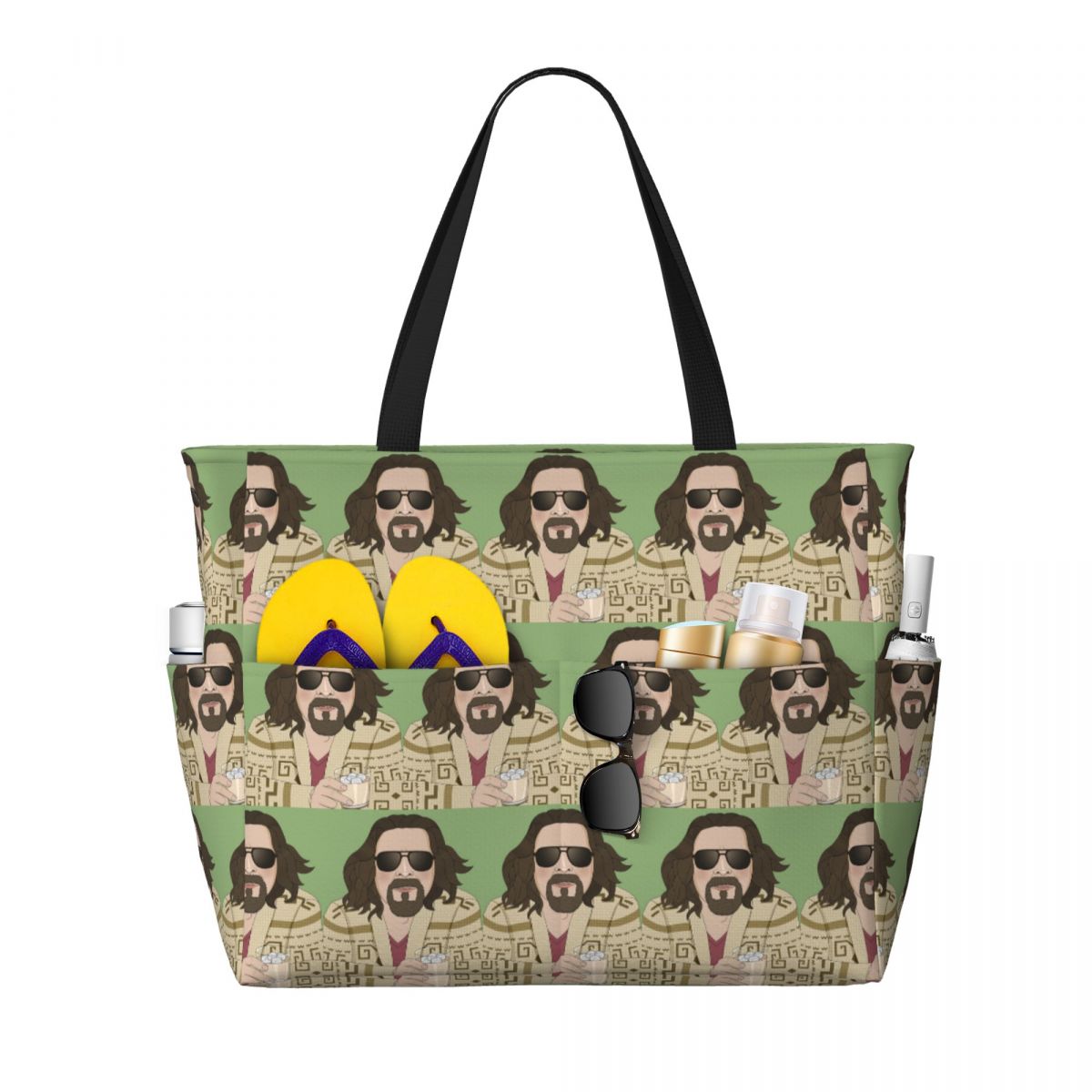 Yoga Fitness Dude - حقيبة The Dude-The Big Lebowski Beach