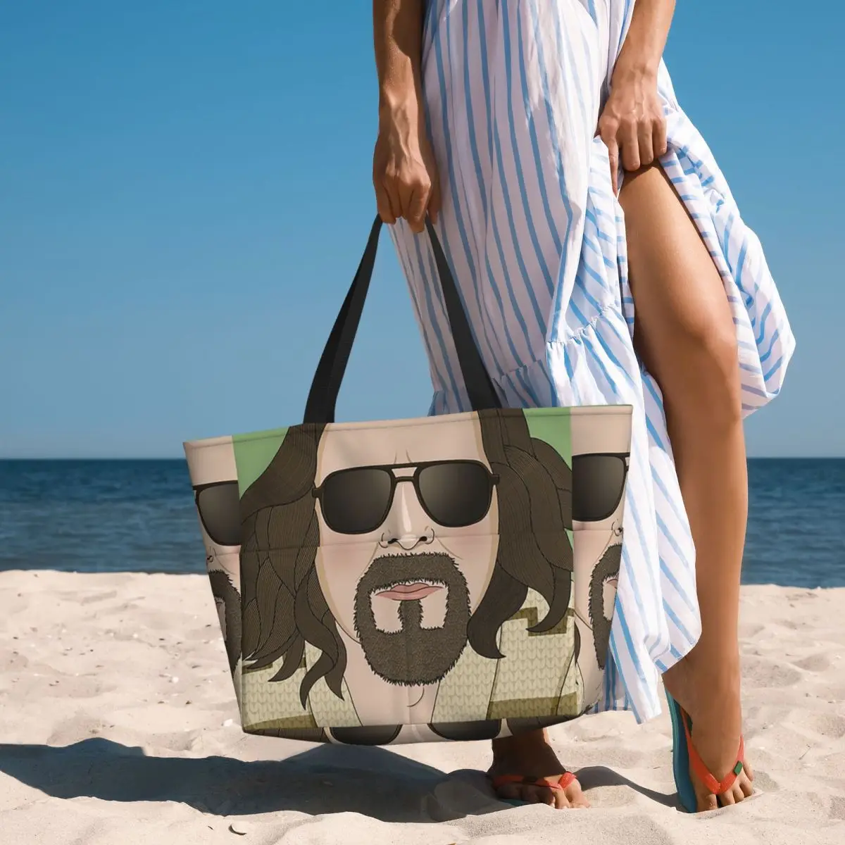 Yoga Fitness Dude - حقيبة The Dude-The Big Lebowski Beach
