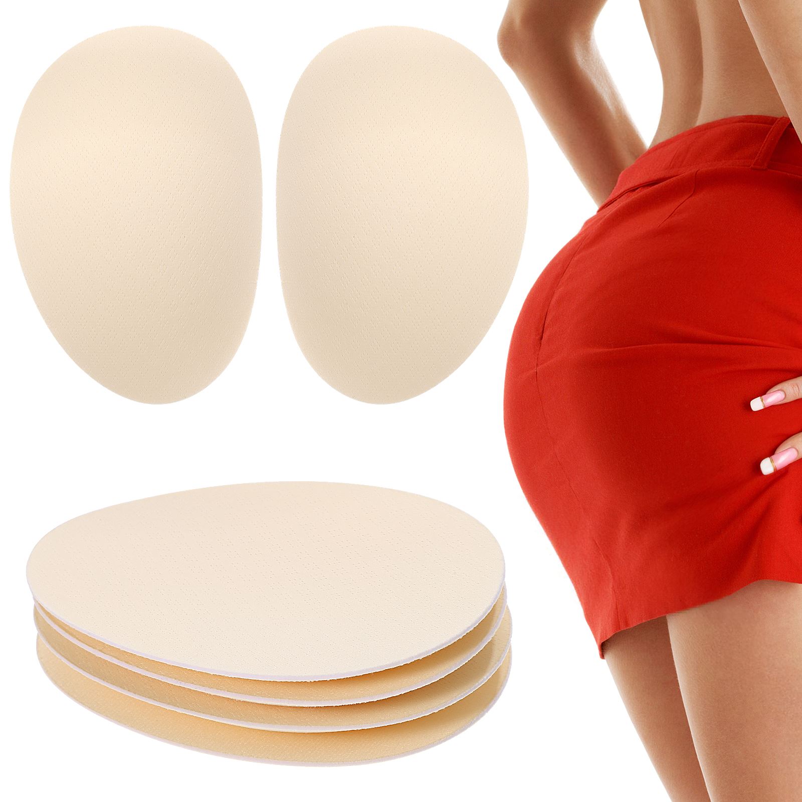 Hip Thrust Pad - 4 قطعة منصات الورك كروسدرينج الإسفنج