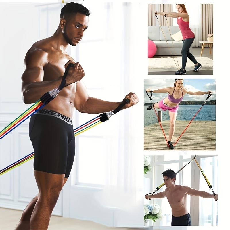مجموعة أربطة مقاومة مع مثبت لل - مراجعة Battle Rope Exercise وسعره