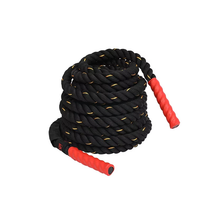 حبال تدريب مطاطية من النايلون  - مراجعة Battle Rope Exercise وسعره