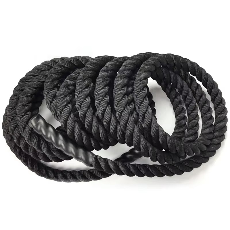 حبال تدريب مطاطية من النايلون  - مراجعة Battle Rope Exercise وسعره