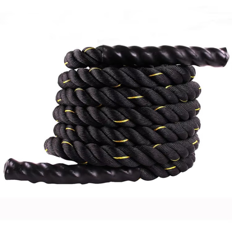 حبال تدريب مطاطية من النايلون  - مراجعة Battle Rope Exercise وسعره