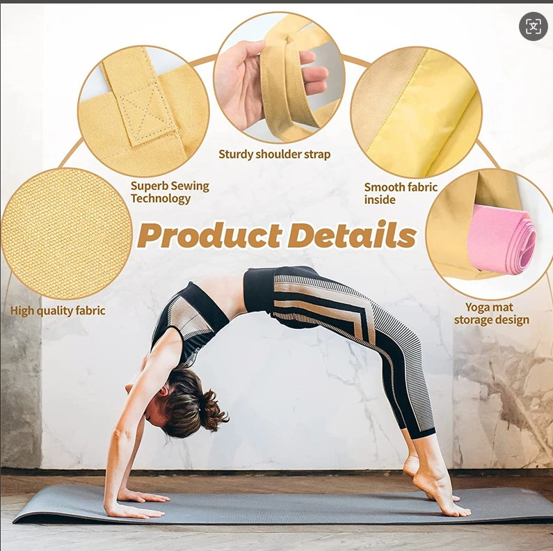 حقيبة يوغا متعددة الاستخدامات  - مراجعة Yoga Of Fitness Mat وسعره