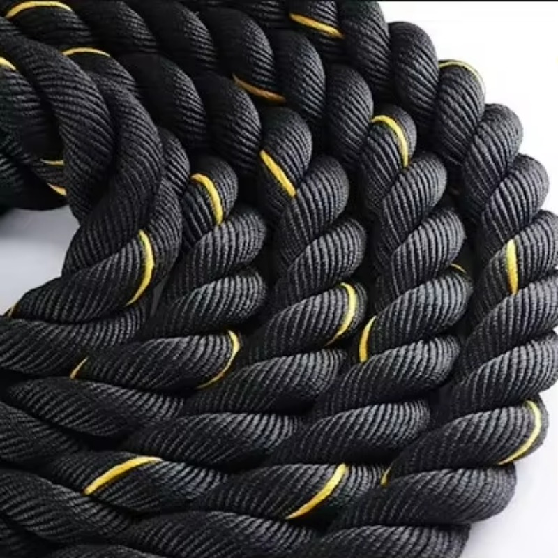 حبل تدريب رياضي ثقيل الوزن للق - مراجعة Battle Rope Exercise وسعره