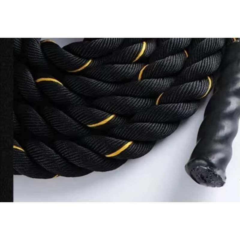 حبل تدريب رياضي ثقيل الوزن للق - مراجعة Battle Rope Exercise وسعره