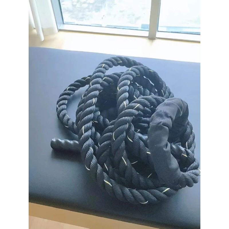 حبل تدريب رياضي ثقيل الوزن للق - مراجعة Battle Rope Exercise وسعره