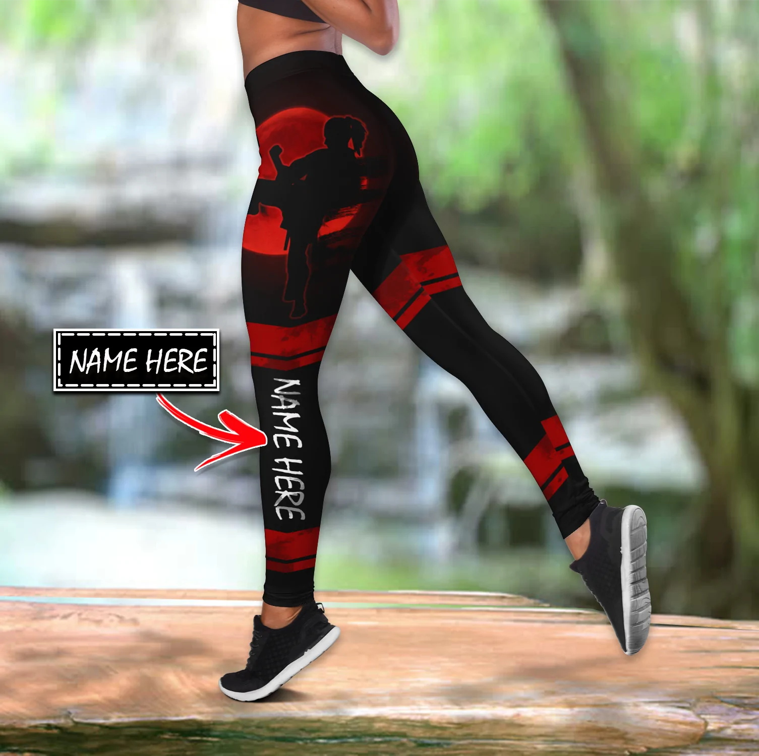 تخصيص اسم الكاراتيه ثلاثية الأ - مراجعة Yoga Fitness Name وسعره