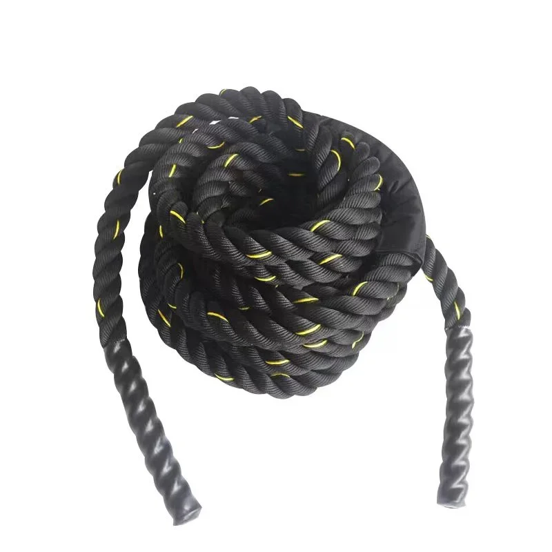حبل قفز ملون بتصميم ثابت للنسا - مراجعة Battle Rope Exercise وسعره