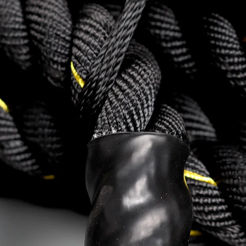 حبل قفز ملون بتصميم ثابت للنسا - مراجعة Battle Rope Exercise وسعره