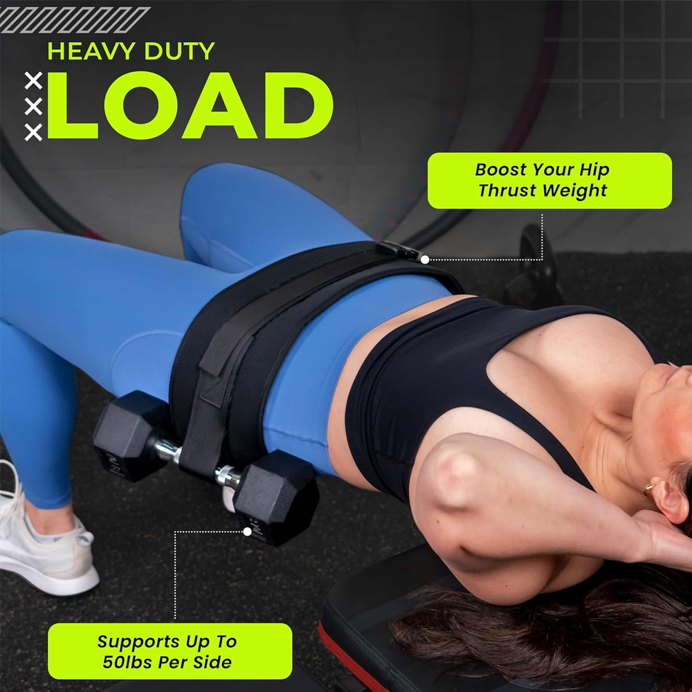 حزام دفع الورك للجلوتس، حزام م - مراجعة Hip Thrust Pad وسعره