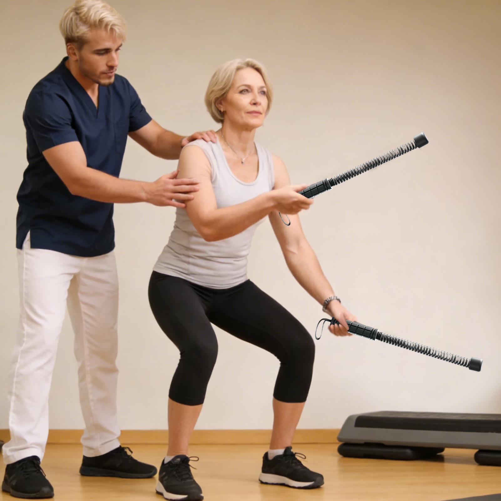 قطعتان من حبال التدريب اللاسلك - مراجعة Battle Rope Exercise وسعره