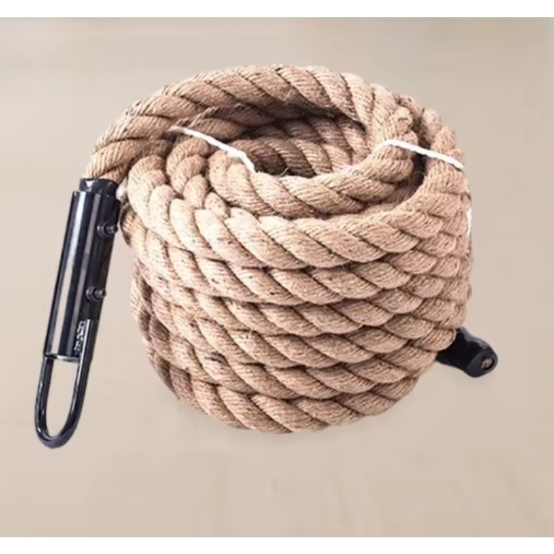 حبل تدريب بطول 9 أمتار مع خطاف - مراجعة Battle Rope Exercise وسعره