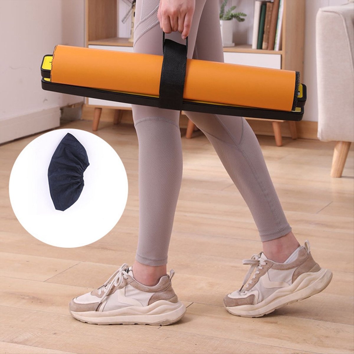 L79A لوح تزلج لليوجا واللياقة  - مراجعة Yoga Of Fitness Mat وسعره
