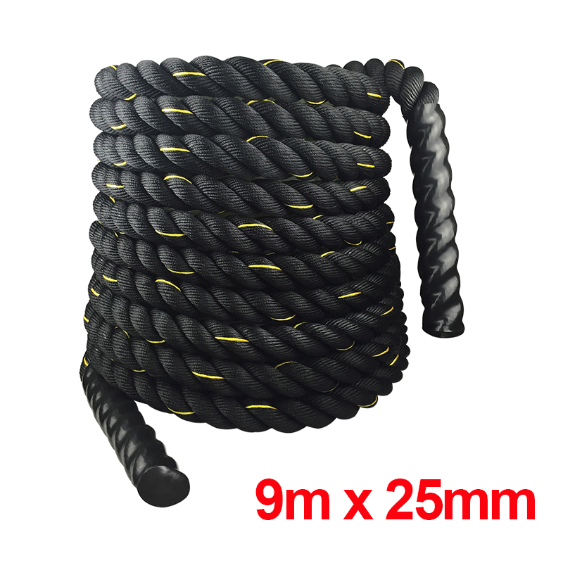 حبل تدريب للياقة البدنية بطول  - مراجعة Battle Rope Exercise وسعره